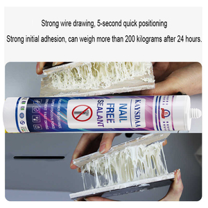 <span class=keywords><strong>Colle</strong></span> de construction instantanée sans clouage pour plinthes, moulures, cadres de porte et décoration murale - Product Image 5