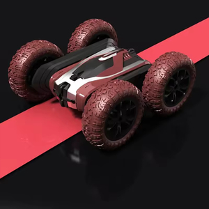 Macchinina per bambini <span class=keywords><strong>RC</strong></span> 2.4Ghz veicolo binario a doppia faccia plastica telecomando rotolamento Stunt Car - Product Image 5