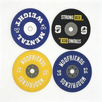 Sous-verres personnalisés pour haltères de fitness en PVC souple avec logo personnalisé, écologiques, résistants à la chaleur et antidérapants