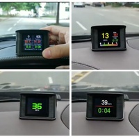2026 HUD Beliebtes Fenster P10 Plug-and-Play Universelles OBD2 Obd Smart Digital Meter HUD Head-up-Display