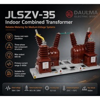 Transformateur combiné CT VT JLSZV-35 100V 5A 35kV, classe 0.2S, résine époxy, intérieur, pour distribution d'énergie, 35/0.1kV.