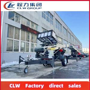 Baru peralatan angkat 32m 36m 45m udara tangga mengangkat truk ketinggian tinggi operasi pengangkat furnitur ember truk untuk bekerja - Product Image 6