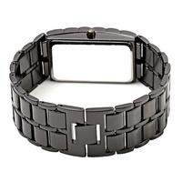 Jam Tangan Elektronik Anak Terlaris Smart Alloy Lava Stainless Steel Band LED Blue Light Chronograph Night Light