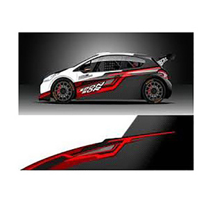 2023 Offre Spéciale autocollants muraux en vinyle, logo personnalisé, autocollants de voiture de <span class=keywords><strong>rallye</strong></span>, autocollants de décoration de voiture - Product Image 5