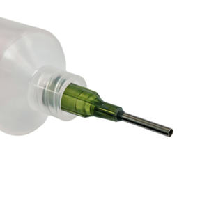 14Gオリーブ0.5インチネジ山プラスチック-スチール針鈍い先端ディスペンシング接着剤針工業用使い捨て針 - Product Image 2