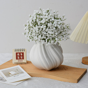 Fleur artificielle Laixing en caoutchouc souple, type Souffle de Bébé, pour décoration de mariage, variété mixte, moulage par injection - Product Image 1