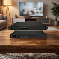 Passerelle IP 24 tuners DVB-S/S2/S2X/DVB-C/T/ISDB-T avec décryptage BISS, 64 SPTS et 256 PID pour Entreprises/Hôtels/Campus