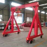 Grue mobile à poutre simple de 3, 5 et 10 tonnes pour levage en atelier, fournie par l'usine chinoise