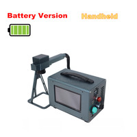 Machine de marquage laser à fibre optique portable LY 20W/30W/50W, mini graveur laser à fibre, version à brancher/en batterie
