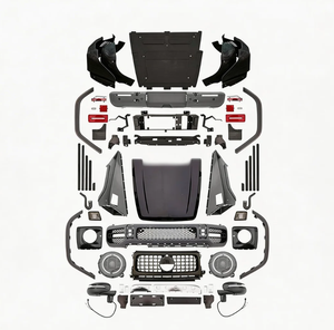 Nouveau <span class=keywords><strong>prix</strong></span> usine Kit carrosserie <span class=keywords><strong>AMG</strong></span> G500 W463 pour mise à niveau W464 <span class=keywords><strong>G63</strong></span> G Wagon 2008-2019 avec calandre, capot, ailes, pare-chocs avant personnalisé - Product Image 2