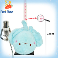 Vente en gros d'usine, peluche douce de dessin animé, adorable coussin en forme de poisson du diable de l'océan, oreillers en peluche de 22 cm, jouets pour enfants, peluches