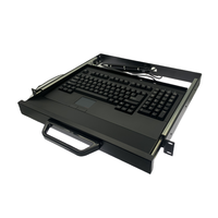 Usine en gros personnalisé 1U4U2U bureau bureau contrôle industriel clavier d'ordinateur embarqué casier clavier d'ordinateur personnel