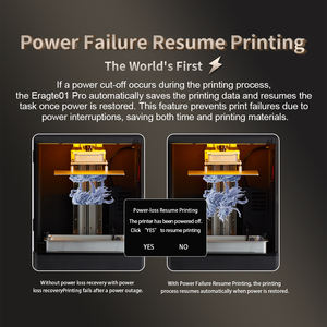 Imprimante 3D Antinsky Ergate 01 Pro 16K, taille d'impression 211x118x240mm, imprimante 3D à résine LCD avec écran LCD monochrome 16K de 10,1 pouces - Product Image 5