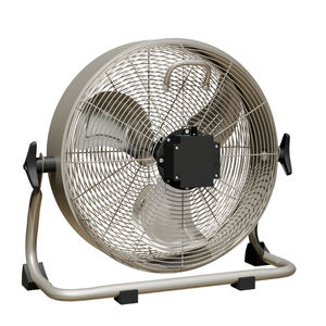 Ventilador de piso recargable con motor de CC, 12V, rotación orbital de 360 grados para acampar, hogar, ventilador 3D para exteriores - Product Image 2