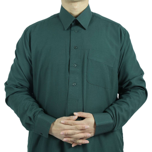 남성 토브 긴 남성복 면 이슬람 의류 남성 타우브 리비아 스타일 투피스 토브/타우브 리비아 디자인 믹스 컬러 14-18 - Product Image 2