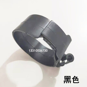 Nylon Pipe Clamp Red <b>Engineering</b> <b>Plastics</b> Air Conditioner Parts - Product Image 5