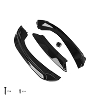 Kit de lèvre de pare-chocs avant pour Hyundai Genesis Coupe 2008-2012 2011 Noir