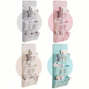 Organisateur mural en tissu de grande taille, nouveau modèle 2020, applicable à la salle de bain, à suspendre à la porte, pour bijoux, soutien-gorge, cravates, chaussettes, distributeur recherché - Product Image 6