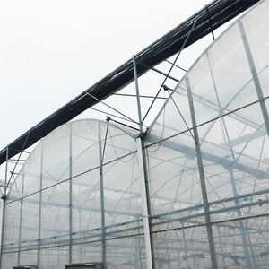 Serre <span class=keywords><strong>agricole</strong></span> de grande taille avec structure <span class=keywords><strong>en</strong></span> acier galvanisé, <span class=keywords><strong>abri</strong></span> contre la pluie et le soleil, ensemble complet avec système d'irrigation - Product Image 1