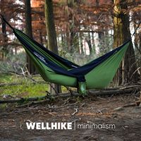 Hamac double léger WELLHIKE SWS Chenlu pour le camping en plein air - Conception antidérapante - Hamac ultra-léger
