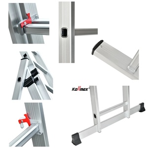 Hot bán <span class=keywords><strong>3</strong></span>*7 bước <span class=keywords><strong>3</strong></span> sectipon mở rộng thang <span class=keywords><strong>Telescopic</strong></span> nhôm mở rộng thang với EN131 tùy chỉnh - Product Image 3