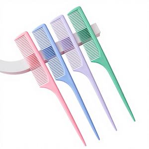 Peigne <span class=keywords><strong>à</strong></span> queue de rat en plastique pour <span class=keywords><strong>coiffeur</strong></span>, outils de coiffure, queue pointue de plus de 20 cm, pour hommes et femmes, usage domestique, peigne <span class=keywords><strong>à</strong></span> démêler les cheveux - Product Image 1