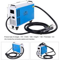Nouvelles stations de recharge pour véhicules électriques, chargeur portable DC intelligent et mobile, 30 kW, entrée AC 380 V triphasée, compatible OCPP CCS2.