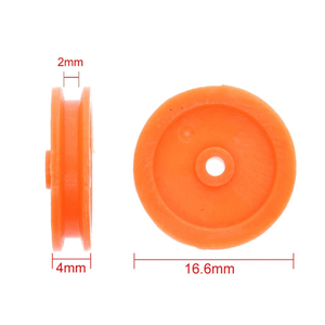 10pcs J347Y 2*17mm Yellow Plastic Model Belt Pulley DIY Micro Motor Transmission <strong>Parts</strong> Gear Box <strong>Mating</strong> <strong>Parts</strong> - Product Image 6