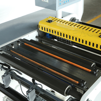 Machine de découpe de petits rouleaux de papier pour étiquettes, découpeuse et rembobineuse de ruban adhésif et d'étiquettes en PVC pour petits rouleaux d'étiquettes vierges et rouleaux de papier autocollant