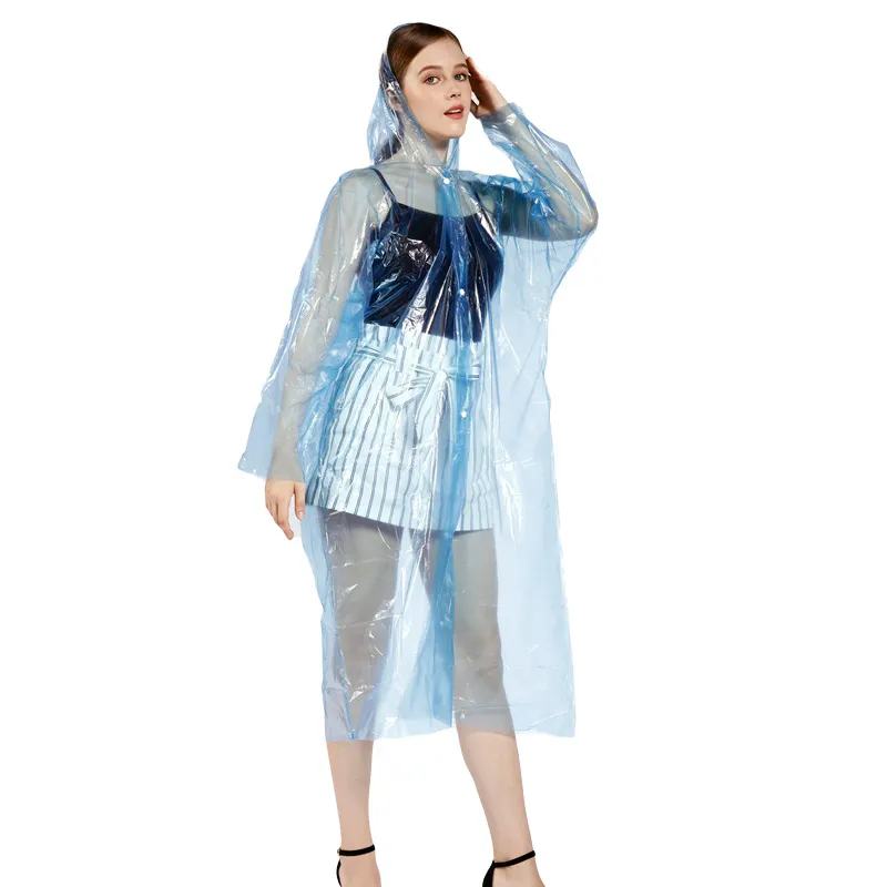 야외 방수 비옷 레인 기어 판초 고품질 레인 코트 판초 일회용 비옷