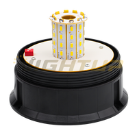 NIGHTUP - Luz de Advertencia para Minería de 12 V y 24 V, Lámpara de Baliza para Camiones, Luz LED de Alta Potencia, Certificación CE R10 ROHS IP65
