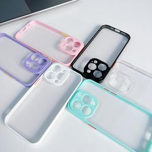 Coques de téléphone portable magnétiques antichoc en TPU+PC transparent coloré, design sportif, impression DIY pour 15 PRO MAX 14 13 12 - Product Image 1