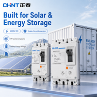 Disjoncteur à boîtier moulé CHINT NM8NDC DC 125A 250A 1000V pour système solaire photovoltaïque