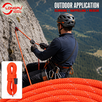 Corde statique LONGPU en nylon torsadé 2 brins 9mm 10mm 10.5mm 11mm 12mm 14mm – Haute résistance pour protection, levage auxiliaire et charge lourde
