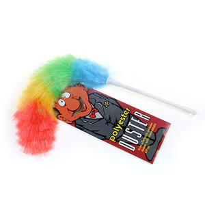 Plumeau en polyester 58 cm à tête ronde, action électrostatique, outil de nettoyage de meubles - Product Image 3
