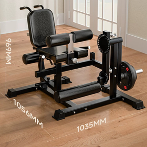 Banc de musculation pliable réglable en acier, portable, unisexe, pour la <span class=keywords><strong>maison</strong></span>, équipement d'entraînement multifonctionnel pour la salle de sport - Product Image 5