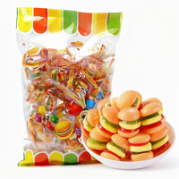 Groothandel Halal Stukjesvormige Zoete Meerkleurige Geassorteerde Fruit Gummy Candy Bulk Aangepaste Fabrikant Private Label Fabriek Leverancier