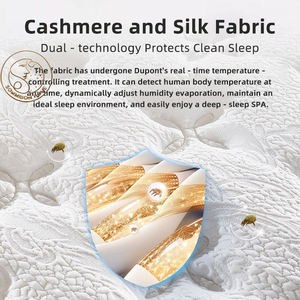 Colchón Extra Grande Moderno de Látex Natural Royal Comfort con 7 Zonas de Muelles Ensacados, <span class=keywords><strong>Espuma</strong></span> Ecológica, Garantía de 10 Años, para Dormitorio Escolar - Product Image 3