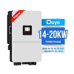 Deye 14kw 15kw 16kw üç fazlı hibrid güneş inverteri 18kw 20kw Sun-14/15/16/18/20k-sg05lp3-eu-sm2 invertör - Product Image 1