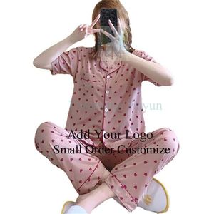 OEM Clothing Manufacturer Wrinkled Fabric Women Casual Pajamas Long Sleeve Front Pocket Buttons up Sleepwear <strong>Spring</strong> - Product Image 2