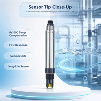 Sonde de nitrates LoRaWAN IP68 avec batterie, capteur NO3 pour l'aquaculture, la ferme intelligente, la surveillance de la qualité de l'eau IoT