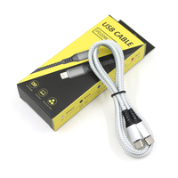 Cable de Carga de Datos de Alta Calidad al por Mayor de Fábrica, Cable de Carga Rápida para Teléfono Móvil de 60W