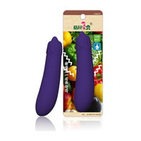 Vibrateur mini AV en silicone en forme de légume, jouet sexuel érotique pour femmes, produit pour adultes avec logo personnalisable