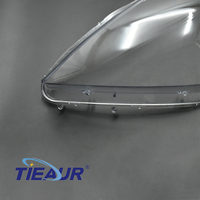 Couvre-phare de voiture TIEAUR, pièce auto en plastique transparent, couvercle de lentille de phare pour Wish 2002-2004