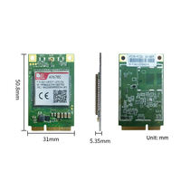 Cocok untuk Simcom 4G LTE CAT 1 A7670SA LTE-FDD Multi-band LTE-TDD GSM GPRS A7670 A7670X A7670c A7906 M2 modul A7670e A7672s