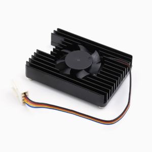 Radiateur spécial Raspberry PI CM4 avec ventilateur intégré / Contrôle de vitesse PWM Dissipateur thermique en alliage d'aluminium avec ventilateur - Product Image 1