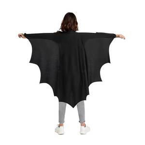 Ensemble Cape et Manteau de Chauve-souris Noire pour Enfants, Déguisement de Cosplay d'Halloween, pour Fêtes et Spectacles, Vente en Gros - Product Image 3