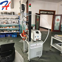 Mesin Pengencang Sekrup Tipe Vertikal HT, Peralatan Pengunci Sekrup Otomatis untuk Perakitan Gagang Peralatan Masak dengan Kontrol PLC