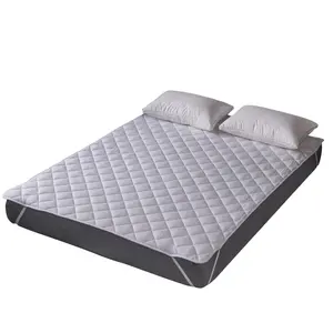 Wholesale hotel pure cotton bed bed protective pad waterproof anti-pollution hotel mattress protective pad