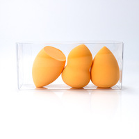 Éponge de Maquillage Personnalisable en Gros pour Femmes, Ensemble de Maquillage, Produits de Beauté, Éponges en Forme d'Œuf, Éponge de Maquillage Sans Latex